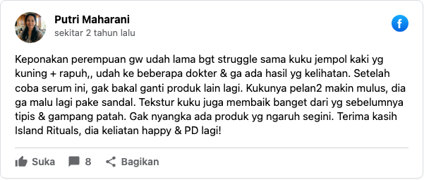 Ulasan pelanggan Island Rituals